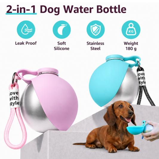Pawdog™ Travel-Friendly Portable Dog Water Bottle
